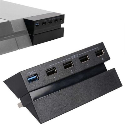 5 porttia Usb-keskitin Ps4-pikalaturiohjaimen jakajan laajennussovittimelle