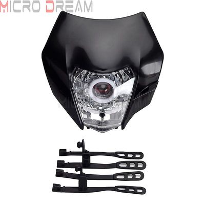 Motor Vehicle Lighting Supermoto motorcykel LED forlygte Fjernlys / nærlys med engleøjne Drl forlygte til Exc Sxf Mx Xc-W Exc-f Fc Fe Enduro snavsc...