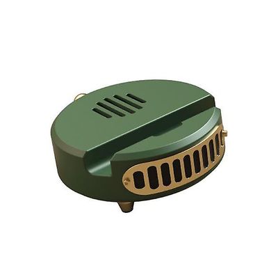 Yunshu Retrolyd, bærbar radio, trådløs subwoofer, lille bluetooth-højttaler Grøn