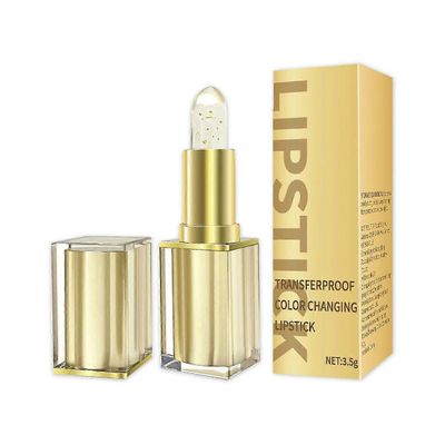 unbrand Transferproof väriä vaihtava huulipuna, läpinäkyvä lämpötilan muutoshuulipuna naisille, pitkäkestoinen 24 tuntia, kosteuttava kiiltävä kiil...