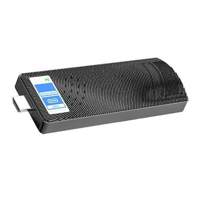 Tuulettimeton Mini PC Stick J4125 Mini PC Win 11 Pro WiFi5 8GB 128GB kannettava tietokone -yhteensopiva 2.0 4K pöytätietokoneet PC Stick