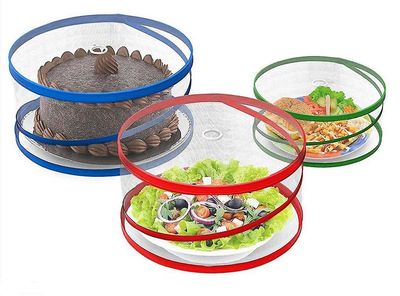 Ruili Pop-up Food Cover Set (3-delt) Til Camping Picnic lille grøn L