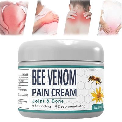 Frusde Bee Venom Pain and Bone Healing Cream, Bee Venom Pain Cream, New Zealand Bee Venom Cream, Bee Venom Gel Joint and Bone Therapy 1pcs