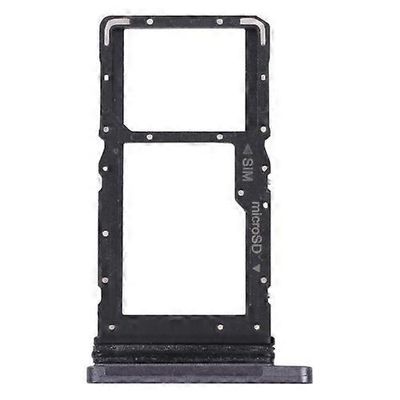 Samsung Galaxy Tab A7 10.4 (2020) SM-T505 SIM-korttilokero + Micro SD -korttilokero Musta