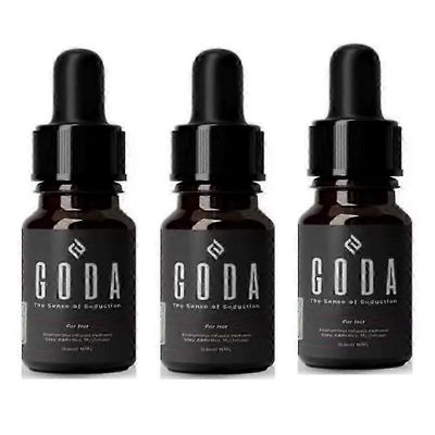 15 ml GODA for her feromonihajuvesi naisille, pitkäkestoinen jasmiinilla ja ruusulla-1/2/3kpl 3pcs