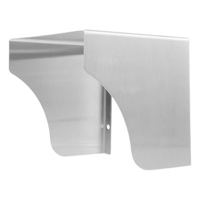 Ruostumattomasta teräksestä valmistettu sadevedenpitävä metallikansi RFID-kulunvalvontakonejärjestelmälle Valkoinen