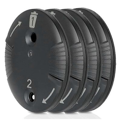 varten Cerushield Disk V2.0 for Phonak, 4kpl kuulokojeet korvavahasuoja Musta