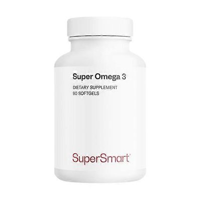 SuperSmart SA SuperSmart Super Omega 3 ravintolisä - 90 pehmeää geeliä