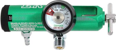 Ensiapu hapensäädin CGA-870 mittarin virtausnopeus - 0-25LPM