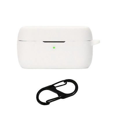 Jabra Evolve2 Buds langattomat Bluetooth-kuulokkeet putoamista estävä kantolaukku, pehmeä silikonikansi Monivärinen White