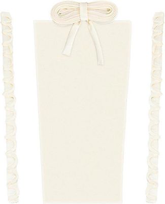 Beige satiini vetoketjun vaihtosetti Satiinikorsetti selkänoja Säädettävä DIY käsityö hääpuku tarvikkeet Materiaalit häätanssiaisiin Muodollinen mekko