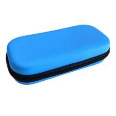 Eristetty matkajääkaappilaukku lääkintätarvikkeille Diabeettinen lääke Jäähdytyspussi Lääkejäähdyttimet Kotelo lokerolla Sininen