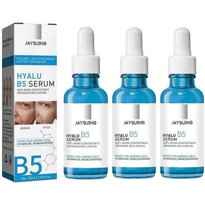 1-3X Triple Anti-ageing Hyalu B5 Serum Anti-Wrinkle Concentrate Repairing 30ml Uusi 3 kpl