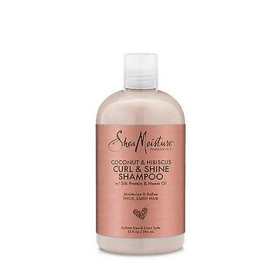 Shea Moisture Curl & Shine Shampoo Coconut Hibiscus, 13 Oz (pakke med 1)