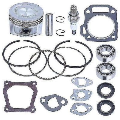 Sylinterikannen mäntäsarja Kampiakselin laakeri öljytiiviste uusintatiiviste Honda Gx160 Gx200 5.5hv 6.5hv moottori