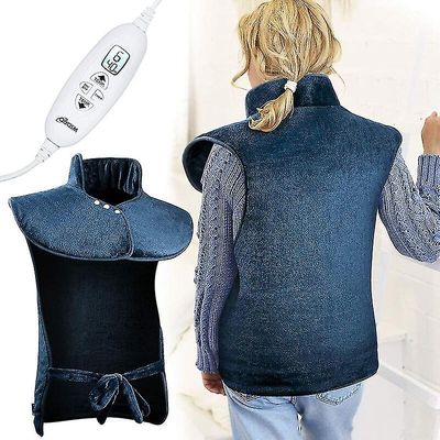 Sähkölämmitystyyny selälle, hartioille ja niskalle automaattisella sammutuksella lämmitystyyny 60x100cm 10 lämpötilatasot 9 ajastimen asetukset kon...