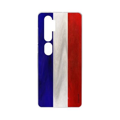 Crazy Kase Skrog til Xiaomi Mi Note 10 Pro Souple franske flag
