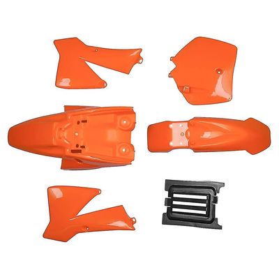 Fairing Body Cover Deler Kit Orange For 50 50cc 50sx Mini Dirt Pit Barn For Ktm50 Senior Jr