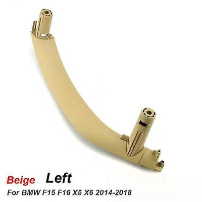 6 väriä päivitetty sisäovi sisäpuolella abs-vetokahvan vaihto sopii malliin bmw x5 x6 f15 f16 2014-2018 - sisäovenkahvat Vasen beige