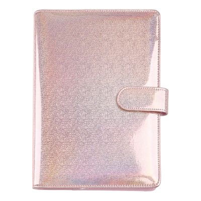 Sødt skinnende Agenda Planner bindemiddeldæksel med magnetisk spænde lukning hårdt omslag Steg guld