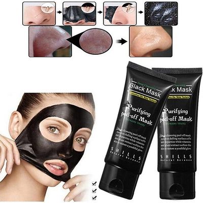 Mikasa Mænd og kvinder Black Mud Deep Udrensning Peeling Peel Off Face Mask