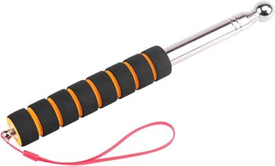 Teleskooppinen onttoa rumpua havaitseva vasara laatta ontto ruutu paksuuntunut säädettävä tanko kodin sisustuksen tarkastukseen musta 1 kpl