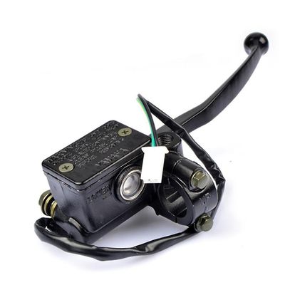 Motorsykkelhåndtak Bremsevæske Caliper Master For 125cc Ybr 125 Front Brake Hydraulisk Pumpe Sylinder Svart
