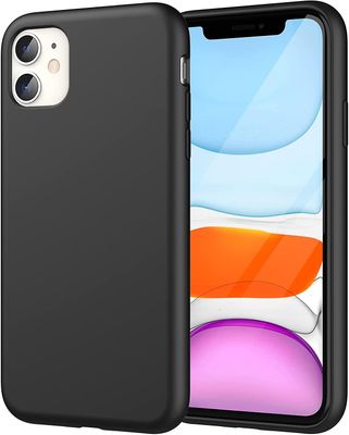 Silikone etui til Iphone 11 (2019) 6.1-tommer Sort