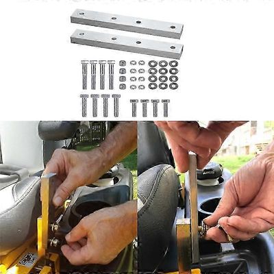 Erinomainen istuvuus Zero Turn -leikkurin ohjausvarren jatkosarjaan ENEMMÄN jalkatilaa Sopii Hustlerille ja muille