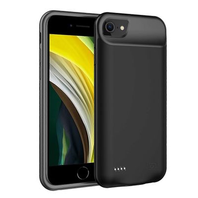 6000mAh ladattava laajennettu akkulaturikotelo iPhone SE:lle (2020)/8/7/6, äänilähtö