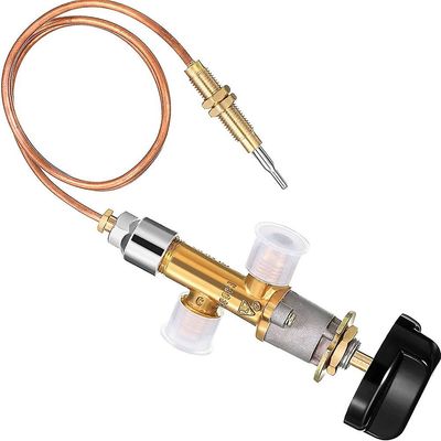 Lavtrykksgass Lpg Svikt Sikkerhetskontrollventil Kit Gassvarmer Termoelement Utskifting 5/8-18unf