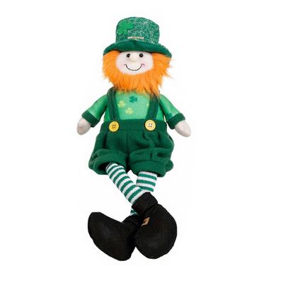 Patricks Day kääpiöt tonttu irlantilainen menninkäinen koristelu pitkä jalka kasvoton skandinaavinen rudolph-nukke kotijuhlatarvikkeet miesten