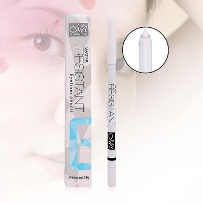 Highlighter Stick Glitre Fremhævning Blyant Eyeliner Grooming White Eye Pen