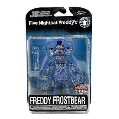 Yyelv Fnaf Security Breach Action Figures Liikkuvat nivelet Bonnie Foxy Freddy Chica Anime Figuuri Pvc-malli Lelut Freddy Frostbe 14cm