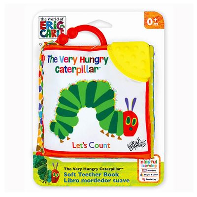 The World of Eric Carle Øjeblikkeligt genkendeligt kunstværk Eric Carle VHC Lad os tælle Clip-On Soft Book