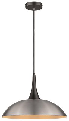 Spring Lighting Spring Dome Loft Vedhæng Satin Nikkel, E27