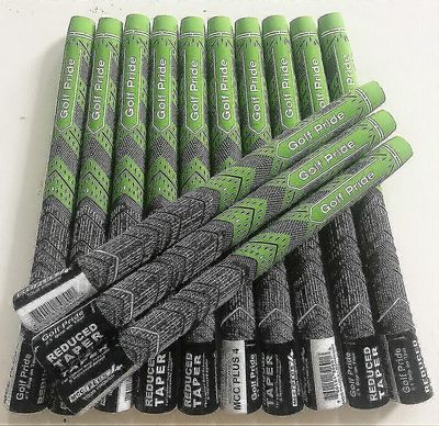13kpl Golf Pride MCC Plus 4 Golf Grip Standard Size Keskikokoinen -SJL-Hyvä Standardi Green