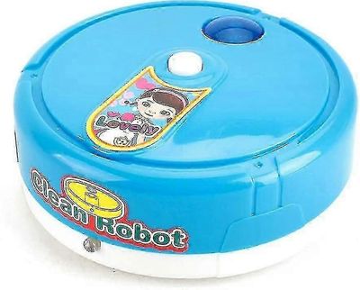 Lasten automaattinen robottipölynimurilelu valoilla ja äänillä, teeskennellä leikkiä siivouslahja pojille ja tytöille