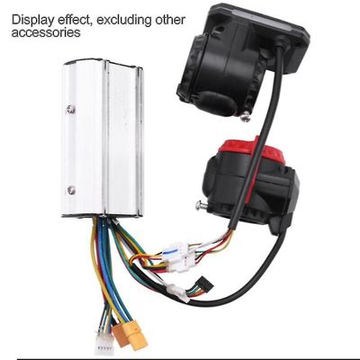 24v 36v elektrisk scooterinstrument kompatibel med 5,5 tommer sparkesykkel deler