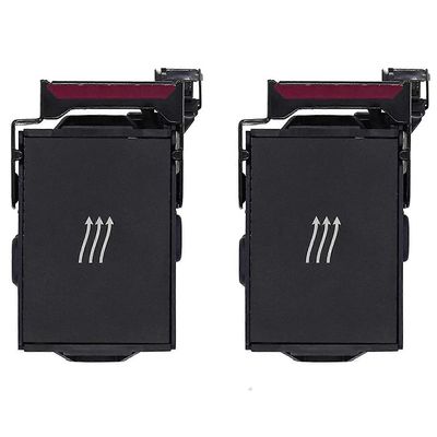 2PCS-suorittimen tuuletin, HP ProLiant DL360 G8 DL360E G8 DL360P G8 -tuuletinmoduulille 654752-003 732136-001 Musta