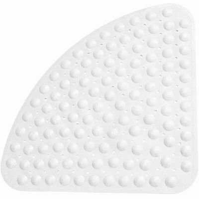 suihkumatto luistamaton neljännesympyrä kulma kylpymatto kylpymatto imukupit kylpyamme suihku 54 x 54cm - valkoinen