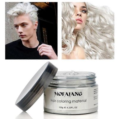 Midlertidigt hår Cor voks Engangs hår Coring Creme Mudder Naturlig hår Styling Ler Farvestof grøn