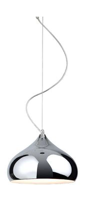 Firstlight Lighting Carla 1 Light Dome Loft Vedhæng Krom, E27