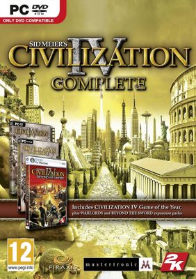 Windows Civilization IV Complete (PC DVD) - Uusi & Sealed