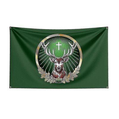 Syntynyt kaunis 3x5 Jagers lippu polyesteripainettu alkoholibanneri sisustukseen B 60 x 90cm