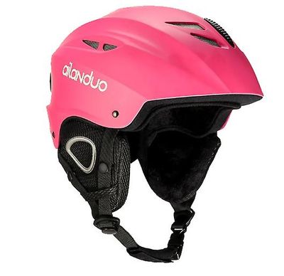 Handuo Skateboard cykelhjelm - To aftagelige liners ventilation til børn, unge og voksne Pink M