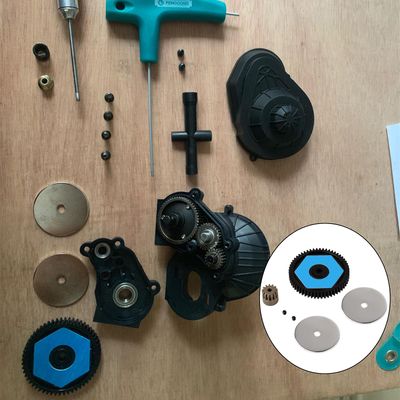 Ax31027 56t Spur Gear 13t Motor Gear Til Aksial Scx10ii 1/10 Rc Bil Reparation Tilbehør