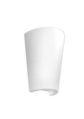 Inspired Lighting Teja Flush Wall Lamp, 1 x E27, IP54, Hvid