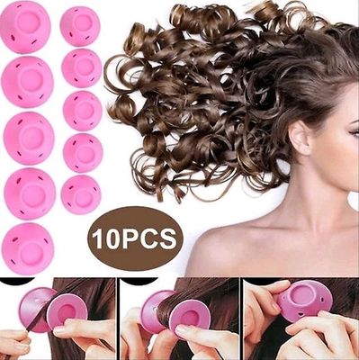 Fashionfresh 10pcs/set Mushroom Curler Sleep Hair Curler