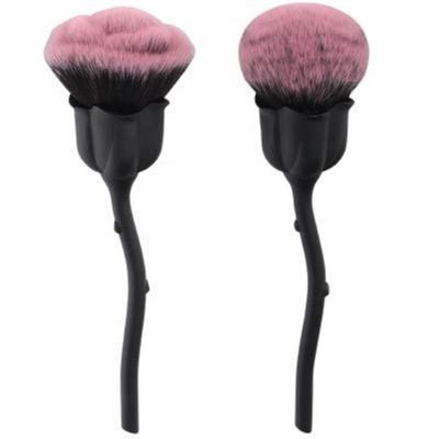 Grape Pp 2pcs Rose Makeup Brush, pulver Makeup Børster for Pulver Cosmetic